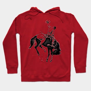 Western Era - Cowboy on Horseback 12 Hoodie